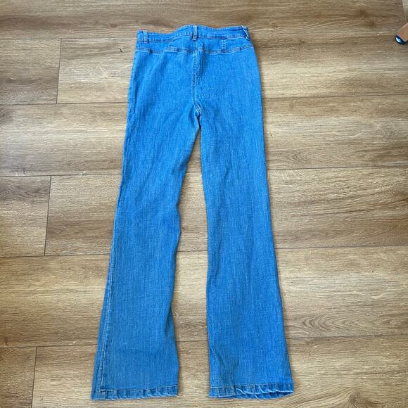 EMORY PARK Blue Jeans Women's Large Patch Pockets - Picture 3 of 7